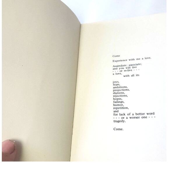 COME LOVE WITH ME AND BE MY LIFE By Peter McWilliams Eighth Printing Dec 1970 - Picture 4 of 11